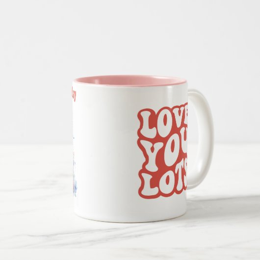 Geburtstagsbewundernswerte Tasse (VorderseiteRechts)