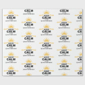 Geburtstagsblatt Geschenkpapier (Flach)