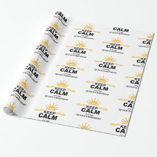 Geburtstagsblatt Geschenkpapier