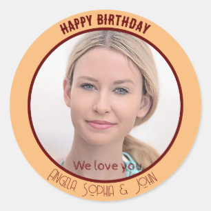 GeburtstagsBliss: Happy Birthday Sticker