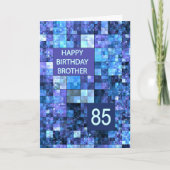 Geburtstagsbruder 85. karte (Vorderseite)