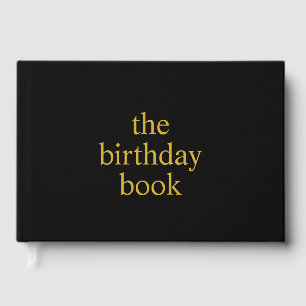 Geburtstagsbuch zum ersten Geburtstagsgeschenk N Gästebuch