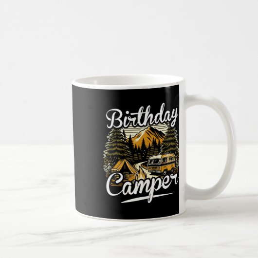 Geburtstagscamper Camping Kaffeetasse (Rechts)
