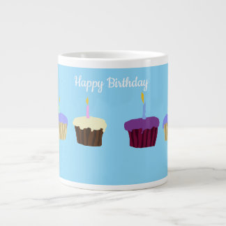 Geburtstagscupcakes Jumbo-Mug Jumbo-Tasse