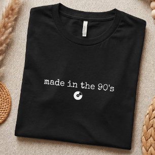 Geburtstagsdesign für 90er-Kinder einfach T-Shirt