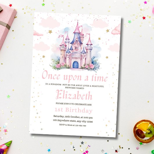 Geburtstagseinladung der Prinzessin, Little Prince Einladung