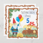 Geburtstagseinladung Einladung (Vorne/Hinten)