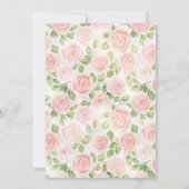 Geburtstagseinladung: Eleganter Kuchen & Ballons F Einladung (Rückseite)