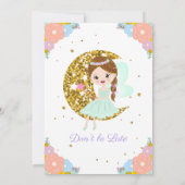 Geburtstagseinladung für Märchen Einladung (Rückseite)