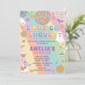 Geburtstagseinladung Halloween, ETABLIERTES Hallow Einladung (Stehend Vorderseite)