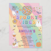 Geburtstagseinladung Halloween, ETABLIERTES Hallow Einladung (Vorne/Hinten)