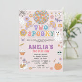 Geburtstagseinladung Halloween, ETABLIERTES Hallow Einladung (Stehend Vorderseite)