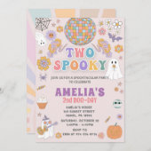 Geburtstagseinladung Halloween, ETABLIERTES Hallow Einladung (Vorne/Hinten)