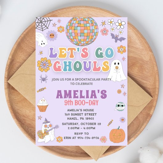 Geburtstagseinladung Halloween, ETABLIERTES Hallow Einladung