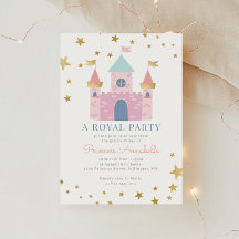 Geburtstagseinladung Pinke Prinzessin