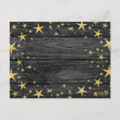 Geburtstagseinladung Standardpostkarte Postkarte (Rückseite)