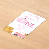 Geburtstagseinladung von Pumpkin Acryleinladungen (Ablage )