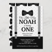 Geburtstagseinladungs-Jungengeburtstag des kleinen Einladung (Vorne/Hinten)