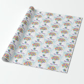 Geburtstagselefant geschenkpapier (Ungerollt)