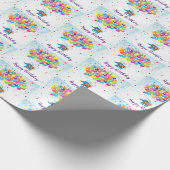 Geburtstagselefant geschenkpapier (Ecke)