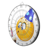 Geburtstagsemoji Dartscheibe (Vorderseite rechts)
