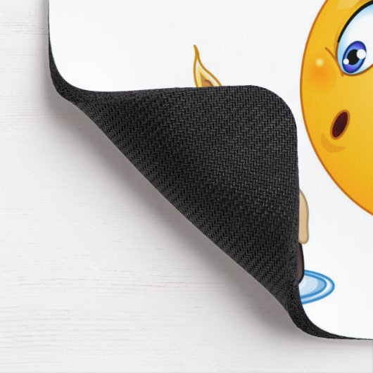 Geburtstagsemoji Mousepad (Ecke)