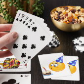 Geburtstagsemoji Spielkarten (In Situ)