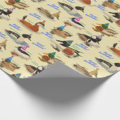 Geburtstagsenten-Geschenkpapier Geschenkpapier (Ecke)