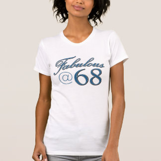 Geburtstagsentwürfe mit 68 Jährigen T-Shirt