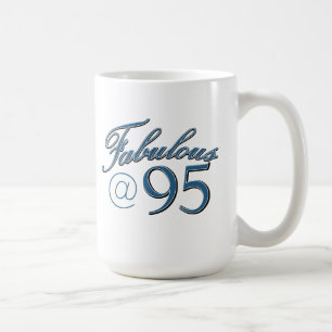 Geburtstagsentwürfe mit 95 Jährigen Kaffeetasse