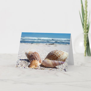 GEBURTSTAGSESELLEN STRANDSTRAND TROPICAL GREETING KARTE