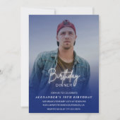 Geburtstagsessen 38. Geburtstagsfeier Einladung Fo (Vorderseite)