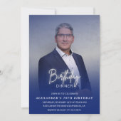 Geburtstagsessen 78. Geburtstagsfeier Einladung Fo (Vorderseite)