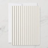 Geburtstagsessen zum 30. Geburtstag Party Einladung (Rückseite)