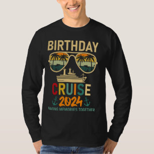 Geburtstagsfahrt 2024 Party Schifffahrt Geburtstag T-Shirt