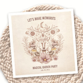 Geburtstagsfamilie Wiedersehen Magisches Celestis- Serviette