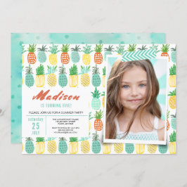 Geburtstagsfeier | Ananas | Einladungen