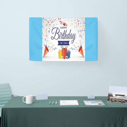 Geburtstagsfeier Banner (Messe)