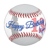 Geburtstagsfeier  baseball (Vorderseite)