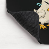 Geburtstagsfeier-Cupcake Lustiger Bauernhof Anim Mousepad (Ecke)