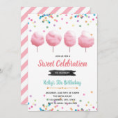 Geburtstagsfeier der Baumwolldose Einladung (Vorne/Hinten)