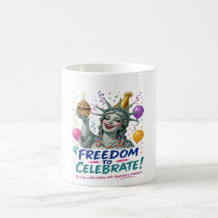 Geburtstagsfeier der Freiheitsstatue Kaffeetasse