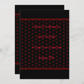 Geburtstagsfeier der Saison Einladung (Vorne/Hinten)