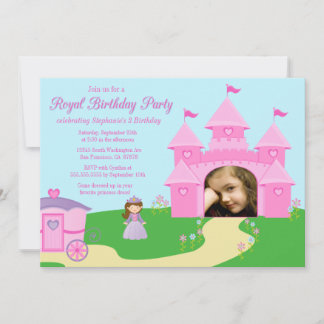 Geburtstagsfeier der süßen Prinzessin Einladung