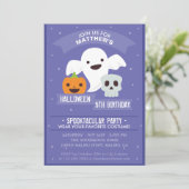 Geburtstagsfeier des Jungen Einladung (Stehend Vorderseite)