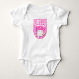 Geburtstagsfeier-Design Baby Strampler