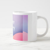 Geburtstagsfeier-Design Jumbo-Tasse (Rechts)