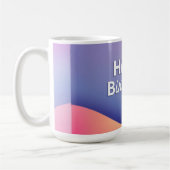 Geburtstagsfeier-Design Kaffeetasse (Links)