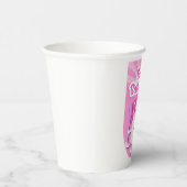 Geburtstagsfeier-Design Pappbecher (Rechts)