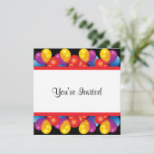 Geburtstagsfeier | DIY Text Einladung (Stehend Vorderseite)